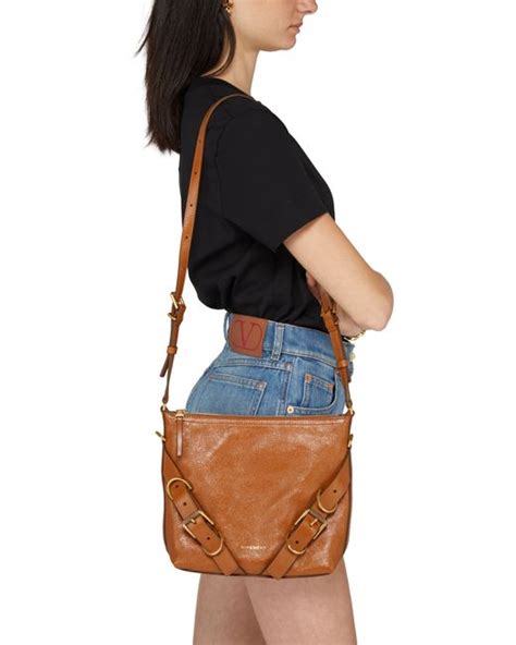 Voyou Crossbody bag in nubuck 